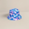Color palmera patrón sombrero de pescador protector solar sombrero de verano moda sombrero de palmera Specification image